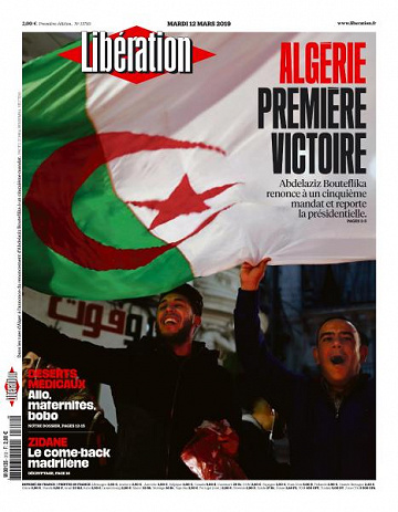 Libération du Mardi 12 Mars 2019