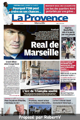 La Provence Marseille - Mardi 12 Mars 2019