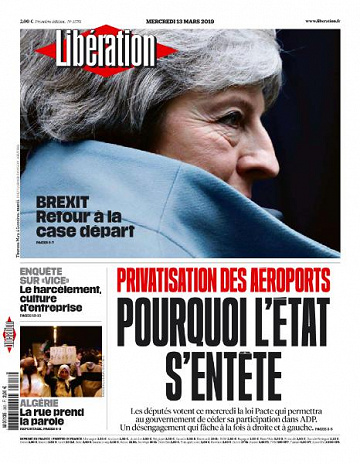 Liberation du Mercdedi 13 Mars 2019