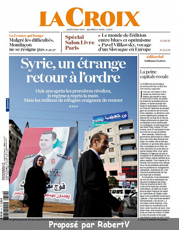 La Croix - Jeudi 14 Mars 2019