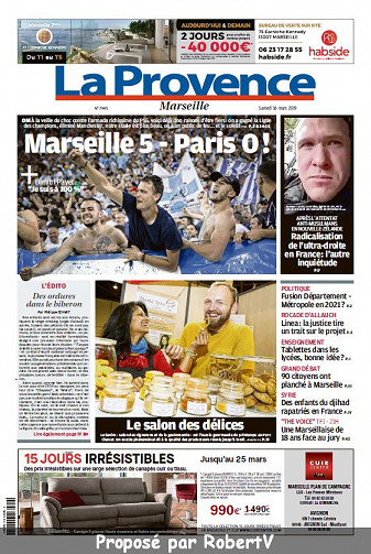 La Provence Marseille - Samedi 16 Mars 2019