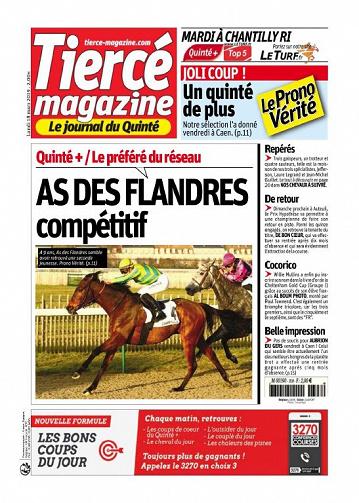 Tiercé Magazine - Lundi 18 Mars 2019