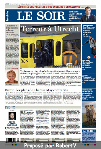 Le Soir - Mardi 19 Mars 2019