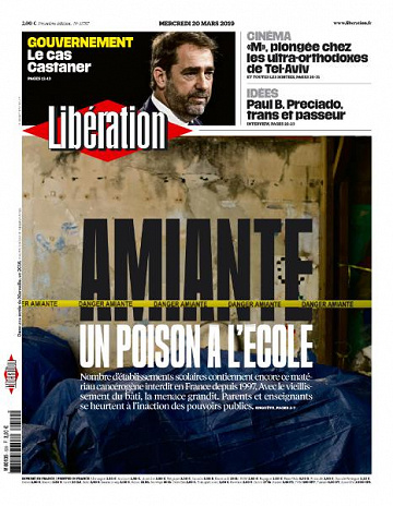 Liberation du Mercredi 20 Mars 2019