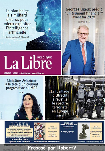 La Libre Belgique - Mardi 19 Mars 2019