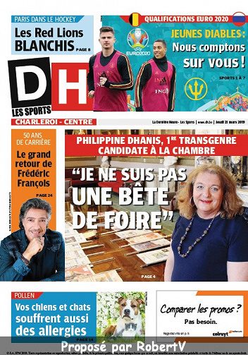La Dernière Heure - Jeudi 21 Mars 2019