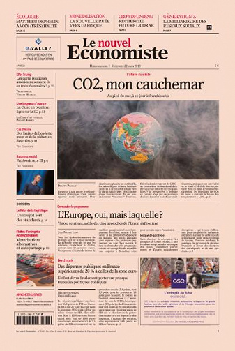 Le nouvel Economiste du Vendredi 22 Mars 2019