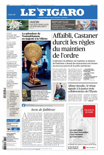 Le Figaro du Vendredi 22 Mars 2019