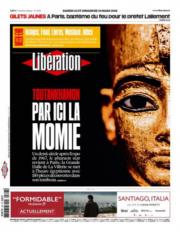 Libération du Samedi 23 et Dimanche 24 Mars 2019