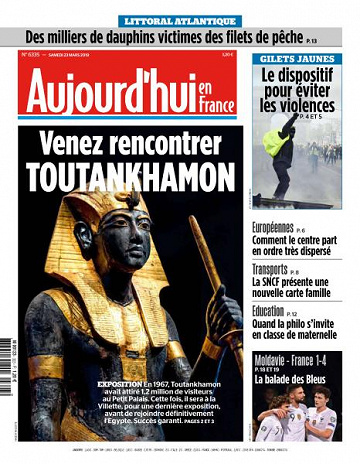 Aujourd’hui en France du Samedi 23 Mars 2019