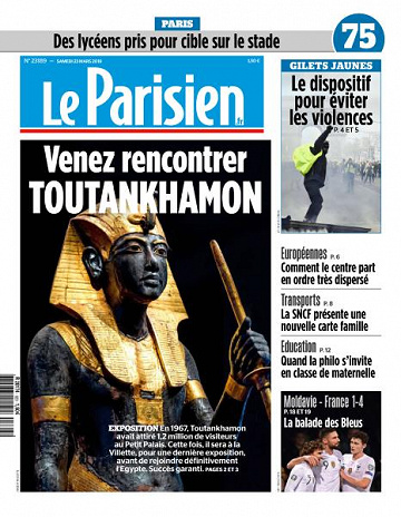 Le Parisien du Samedi 23 Mars 2019