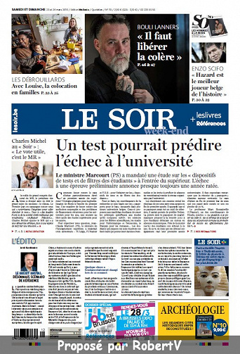 Le Soir - Samedi 23 et Dimanche 24 Mars 2019