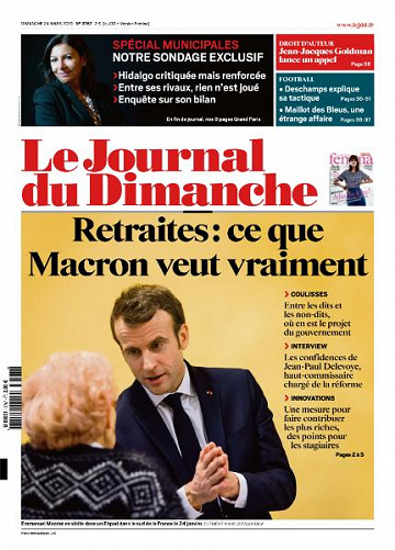 Le Journal du Dimanche - 24 Mars 2019