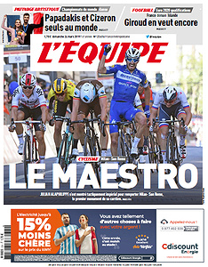 L’equipe du Dimanche 24 Mars 2019