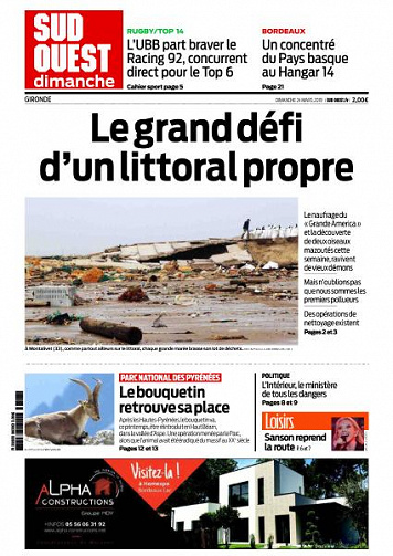 Sud Ouest Dimanche - 24 Mars 2019