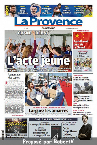 La Provence Marseille - Dimanche 24 Mars 2019