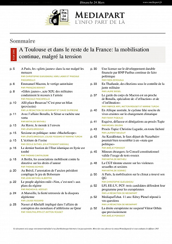 Mediapart - Dimanche 24 Mars 2019