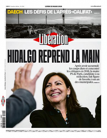 Libération du Lundi 25 Mars 2019