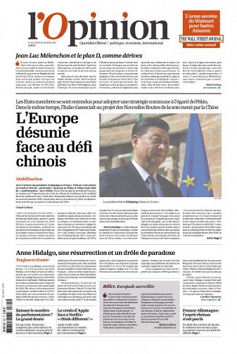 L’Opinion du Lundi 25 Mars 2019