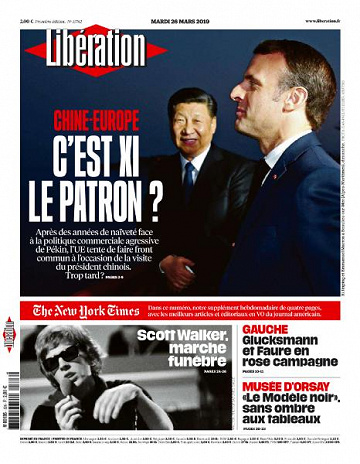Liberation du Mardi 26 Mars 2019