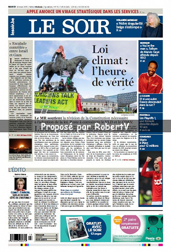 Le Soir - Mardi 26 Mars 2019