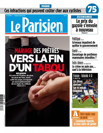 Le Parisien du Mardi 26 Mars 2019