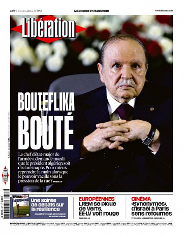 Libération du Mercredi 27 Mars 2019