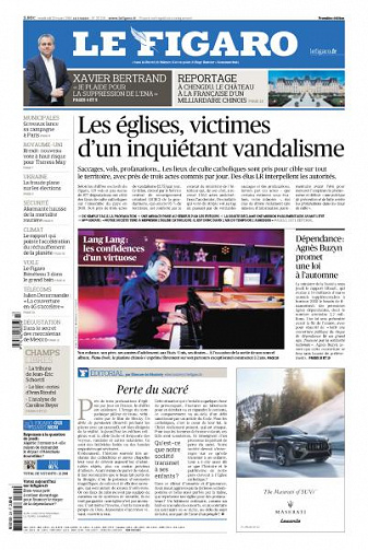 Le Figaro du Vendredi 29 Mars 2019