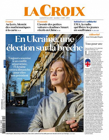 La Croix du Vendredi 29 Mars 2019
