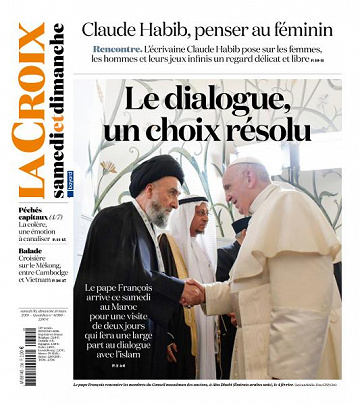 La Croix du Samedi 30 et Dimanche 31 Mars 2019