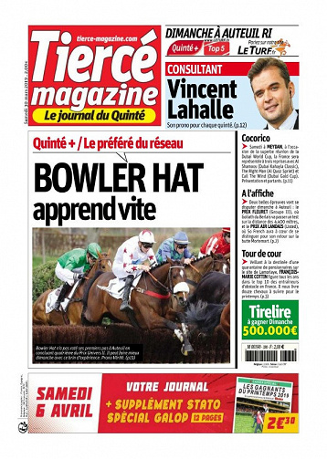 Tiercé Magazine - Samedi 30 Mars 2019