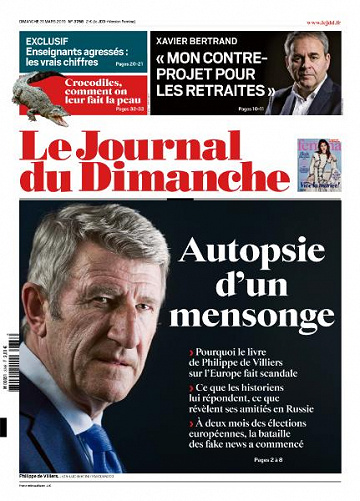 Le Journal du Dimanche - 31 Mars 2019