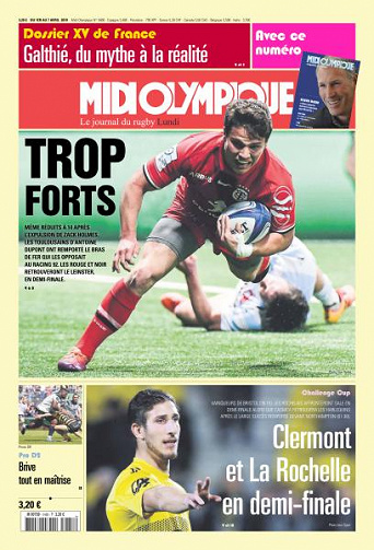 Midi Olympique Rouge - 1er April 2019