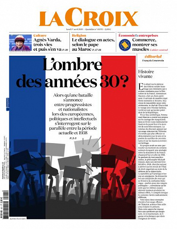 La Croix du Lundi 1er Avril 2019