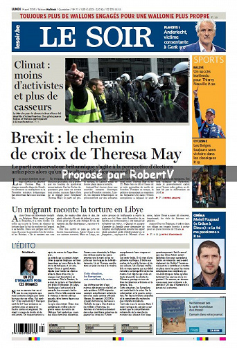 Le Soir - Lundi 1er Avril 2019