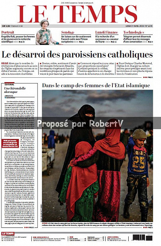 Le Temps - Lundi 1er Avril 2019