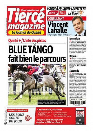 Tiercé Magazine - Lundi 1er Avril 2019
