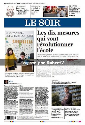 Le Soir - Mardi 2 Avril 2019