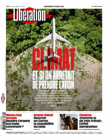 Liberation du Mercredi 3 Avril 2019