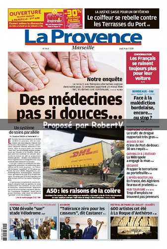 La Provence Marseille - Jeudi 4 Avril 2019