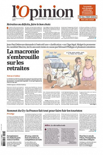 L’Opinion du Jeudi 4 Avril 2019