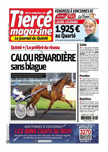 Tiercé Magazine - Jeudi 4 Avril 2019