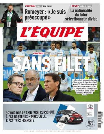 L’equipe du Vendredi 5 Avril 2019