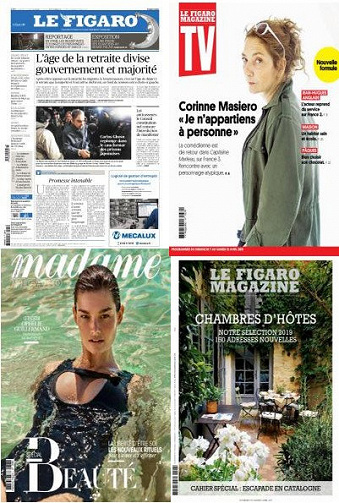 Pack Le Figaro + 3 suppléments - Vendredi 5 Avril 2019
