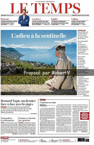 Le Temps - Vendredi 5 Avril 2019