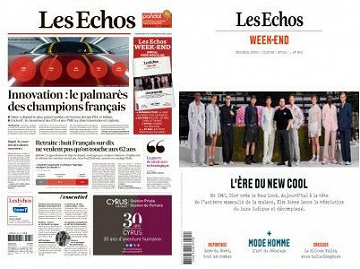 Pack Les Échos + Les Échos Week-End - Vendredi 5 Avril 2019