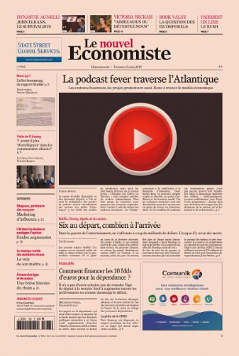Le nouvel Economiste du Vendredi 5 Avril 2019