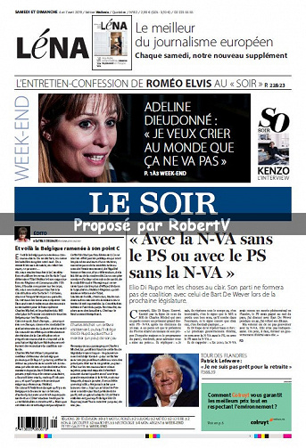 Le Soir - Samedi 6 et Dimanche 7 Avril 2019