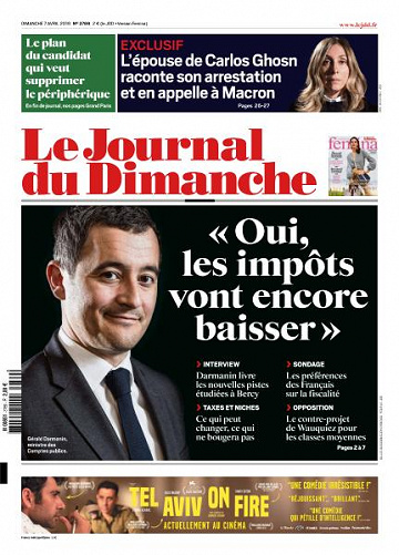 Le Journal du Dimanche - 7 Avril 2019