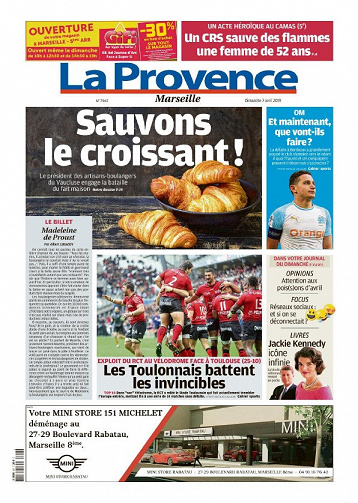 La Provence Marseille - Dimanche 7 Avril 2019